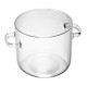 Caçarola Leire 2,5 Litros 16cm Vidro Borossilicato com Tampa